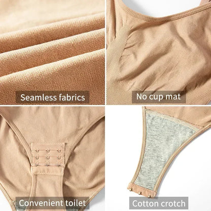 Seamless Tummy Control Shaping Bodysuit