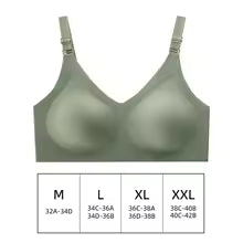 Seamless Jelly Comfort Bra – Wireless Soft Support - Grass Green
