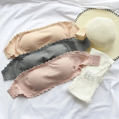 Seamless Strapless Bandeau Bra – Stay-Put Fit