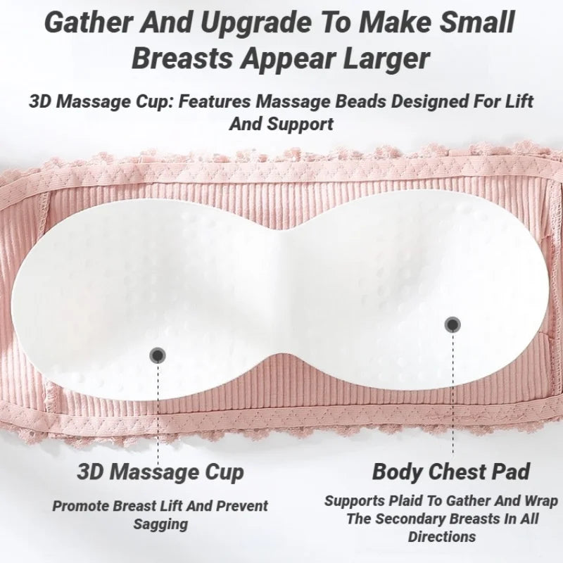 Seamless Strapless Bandeau Bra – Stay-Put Fit