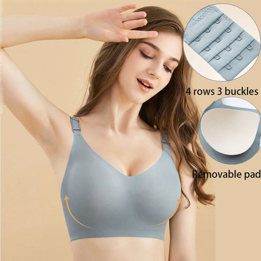 Seamless Jelly Comfort Bra – Wireless Soft Support