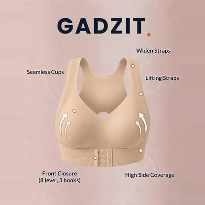 GADZIT PostureLift bra - Nude - ergonomic design